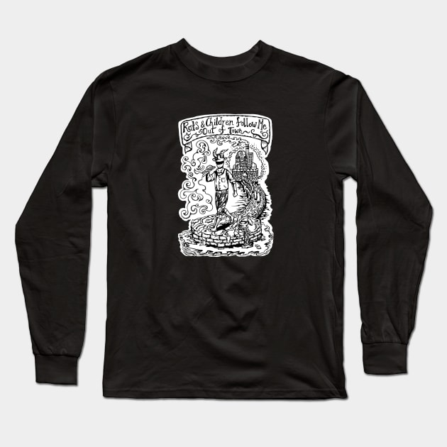 Rats and Children - Kid A Long Sleeve T-Shirt by bangart